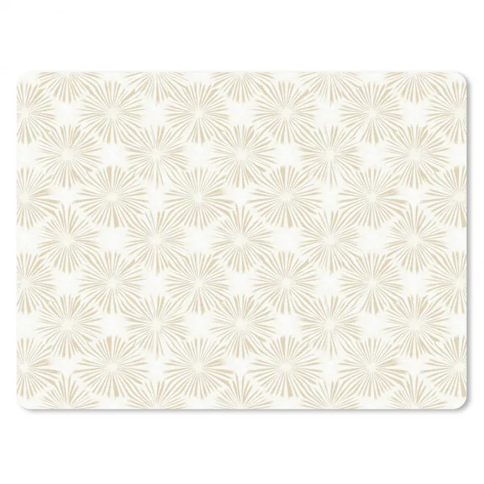 Abstract - Motief - Beige muismat rubber klein 262 -3d