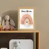 Regenboog - Roze - Pastel kleuren - Hartje Light Box met kabel (Kinderlampje) klein -sfeer2_kind