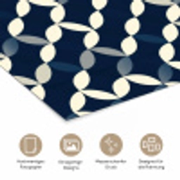 Abstract - Patroon - Blauw poster papier klein 62 -tcloseup_DE