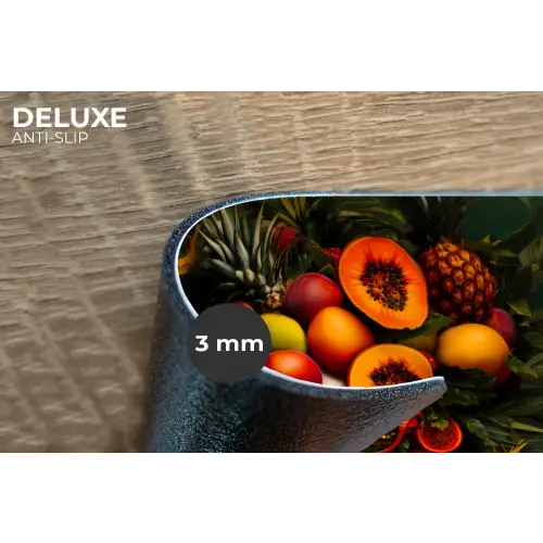 Vrouw - Vruchten - Papaja - Ananas Placemat vinyl groot -closeup