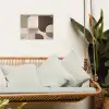 Geometrisch - Geweven structuur - Modern tuinposter los doek klein -sfeer7