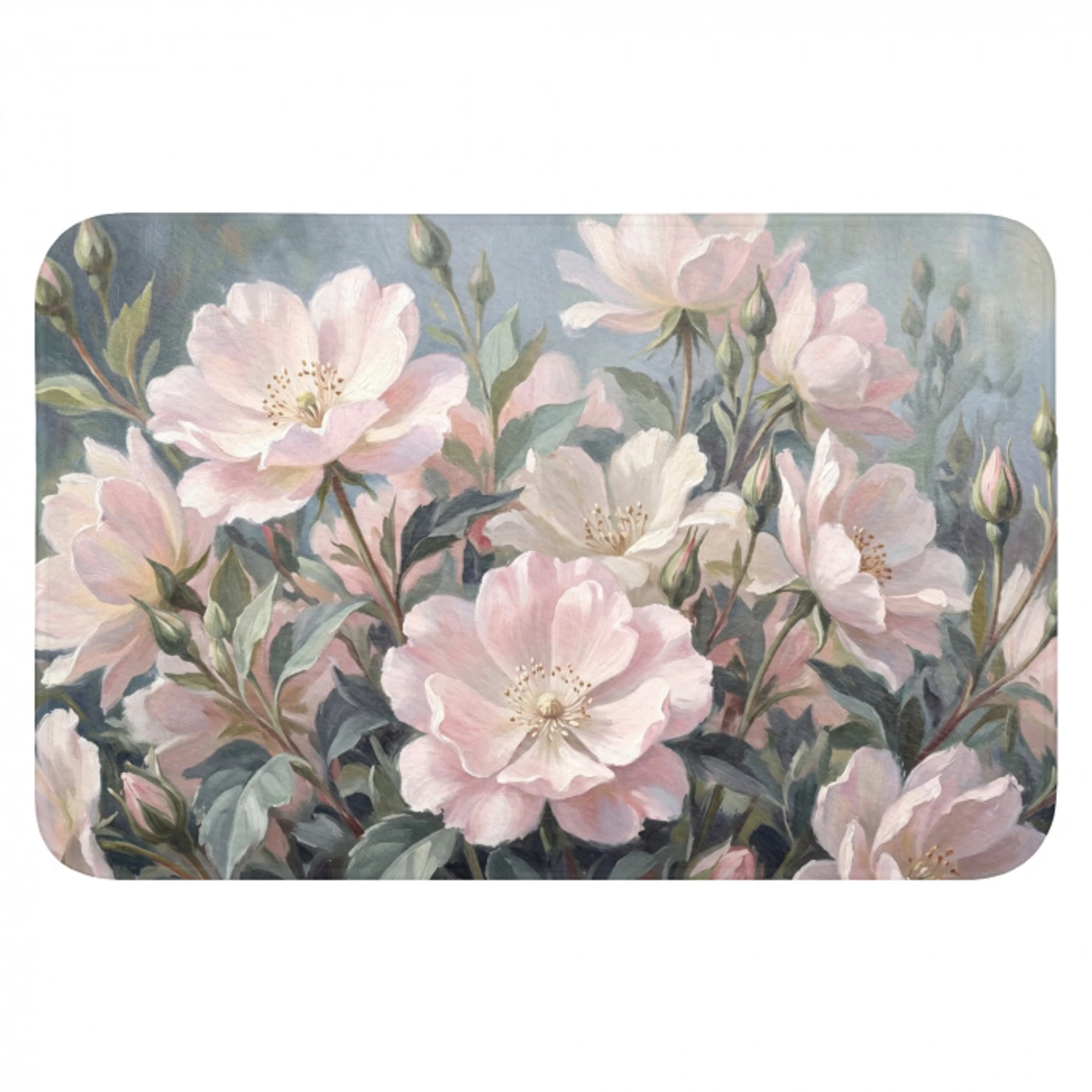 Rozen - Illustratie - Roze Badmat klein -3d