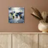 Wereldkaart - Blauw - Abstract plexiglas 5mm klein -sfeer5