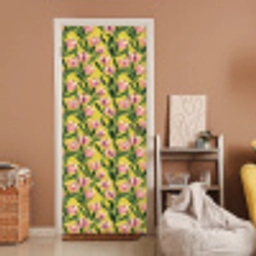 Tulpen - Botanisch - Geel deurposter klein 289 -sfeer1