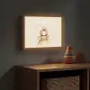 Prinses - Kroon - Bloem - Stippen Light Box met batterij (Wandlamp kind) middel -sfeer5_kind