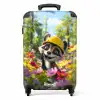 Woutje werkzaam Koffer - NBS - Handbagage middel -productfoto_recht