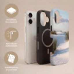 Duinen - Gras - Wolken - Beige Toughcase MagSafe Apple iPhone 17 klein -USP_Lagen_DE