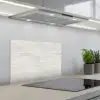 Muur - Wit - Bakstenen keuken achterwand spatscherm klein 900 -3d_schuin