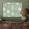 Groen - Eieren - Patroon PET vilt klein -sfeer2