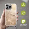 Hazestaartgras - Graanharen - Zonlicht Hoesje iPhone 16 Pro Max met koord klein -sfeer2_NL