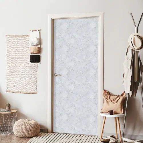 Grijs - Terrazzo-effect - Beton deurposter klein 289 -sfeer6