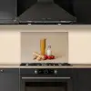 Spaghetti - Melk - Tomaten - Eieren - Brood keuken achterwand spatscherm klein -sfeer1