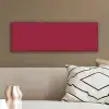 Rood - Effen kleur canvas 2cm klein 828 -sfeer3