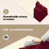 you go girl - 3D - Rood Inductie beschemer met haakjes klein -ky-schoon-nl