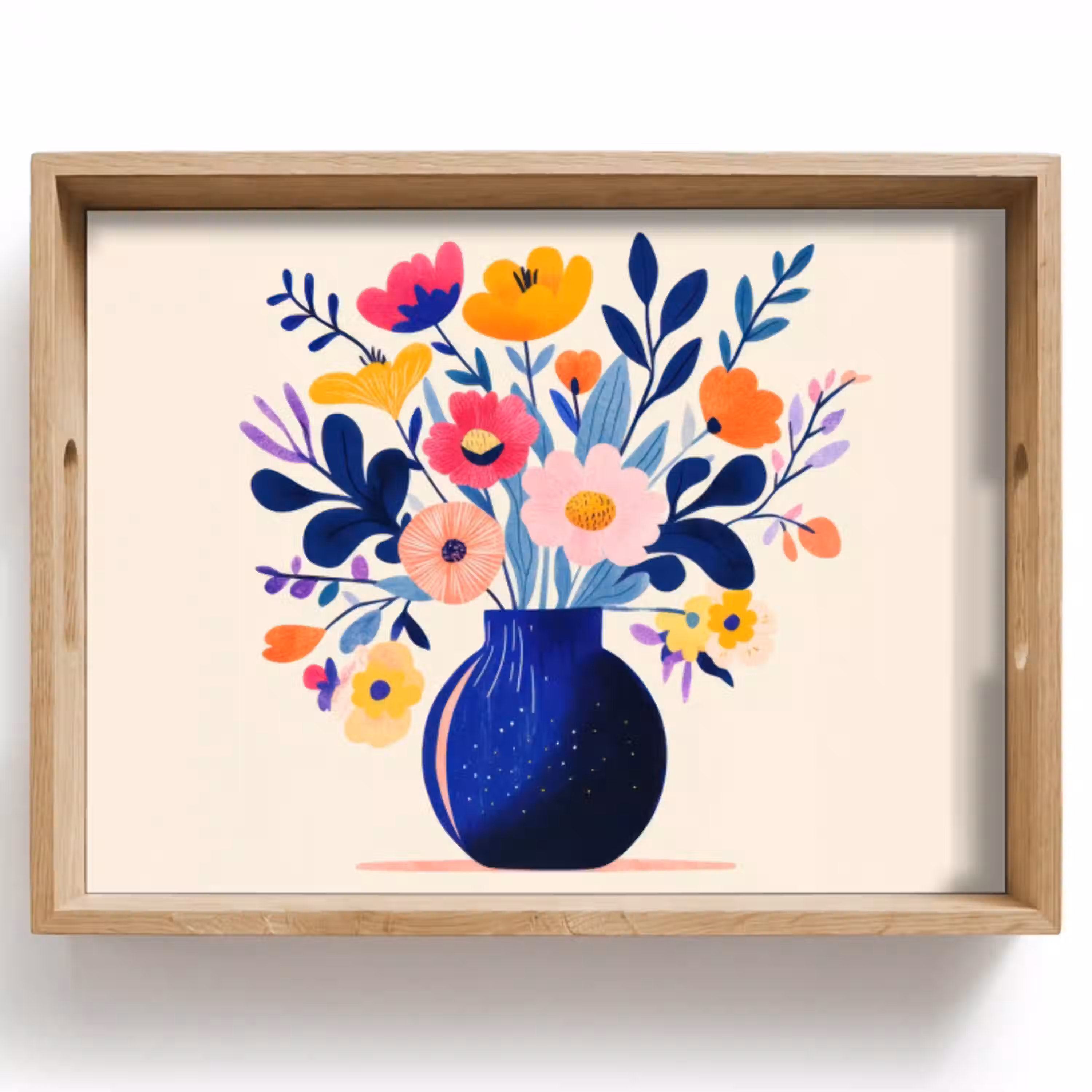 Vaas - Bloemen - Boeket Dienblad Rechthoek middel -z3d_shopping