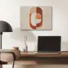 Illustratie - Abstract - Vormen - Rood PET vilt klein -sfeer5