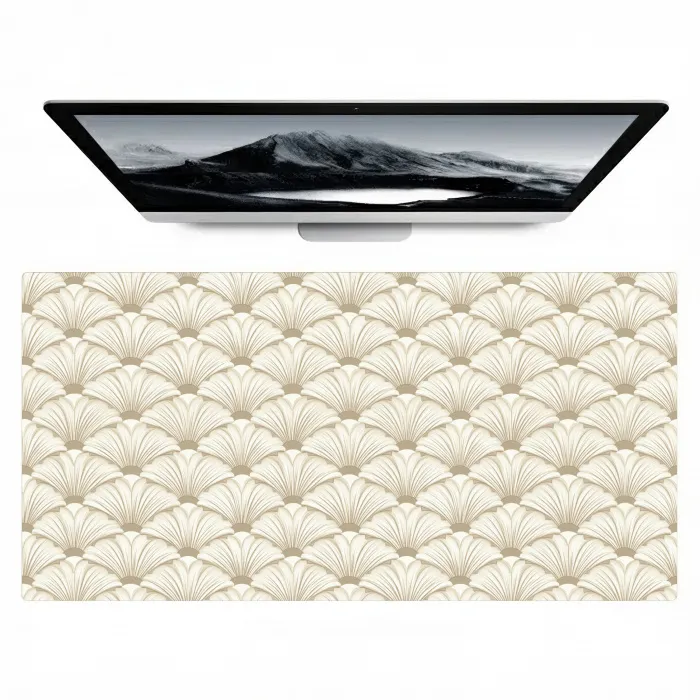 Klassiek - Art - Beige Muismat XXL klein 681 -zzz3d