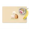 Alpaca - Egel - Bruin - Knuffelen Placemat vinyl groot -zzzproduct_Kitchenyeah-website