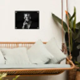 Vrouw - Cocktail - Chic tuinposter los doek klein -sfeer7