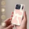 Vlekken - Wit - Roze - Patronen - Minimalistisch Telefoonhoesje iPhone 17 Pro klein -sfeer3_NL