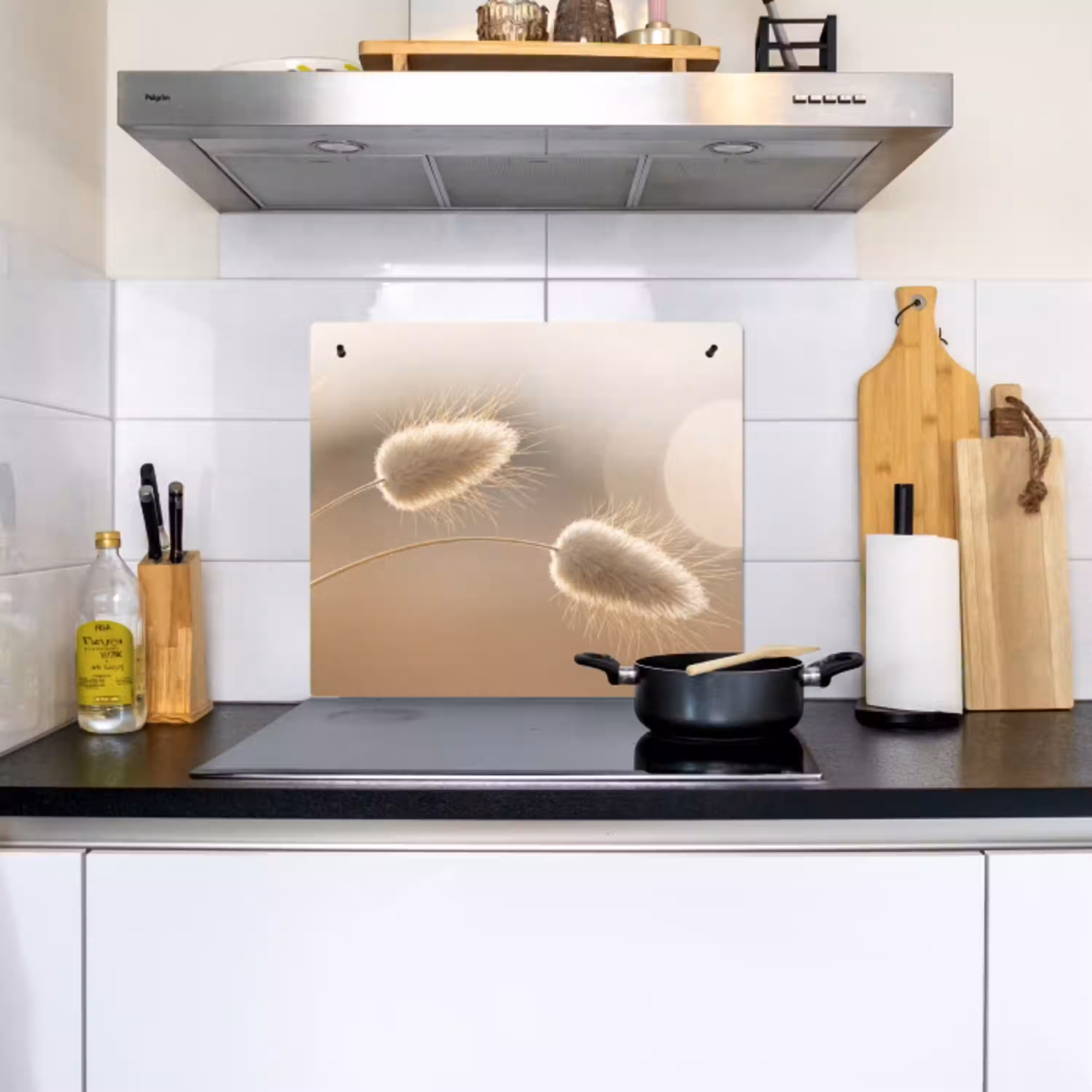 Hazestaartgras - Graanharen - Zonlicht Inductie beschemer met haakjes middel -sfeer2