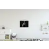 Kurkentrekker - Wijn - Zwart - Wit textielposter latten blank klein -kinderkamer