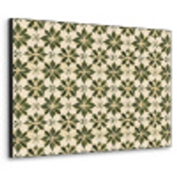 Tegel - Dessin - Groen Textielframe zwart klein 947 -3d