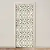 Floraal - Patroon - Kleurrijk deurposter klein 289 -3d_beige