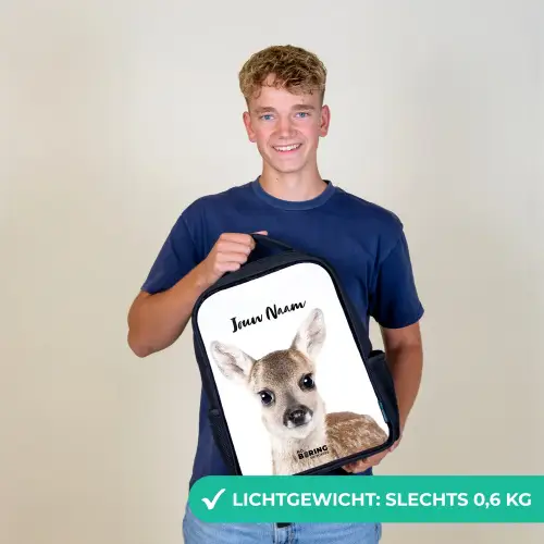 Bambino Rugzak - Zwart middel -sfeer7_NL