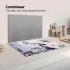 Half human, Half Coffee - Infuus - Koffie Inductie beschermer vinyl 3mm klein -wsfeer7_website