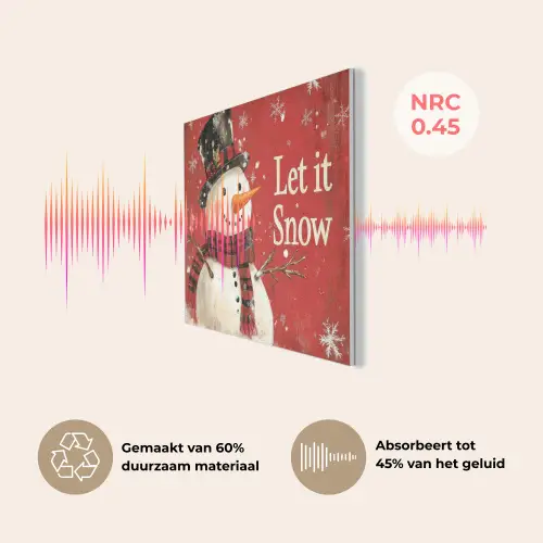 Sneeuwpret - Winter - Sneeuwpop PET vilt klein -USP_NL