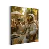 Wijn - Rood - Terras - Koffie aluminium wit klein -3d