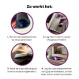 Kruisen - Lasterstralen - Neon Inductie beschermer vinyl 3mm klein -zzzzzzz-cc-werking