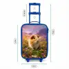 Cavia - Natuur - Dier Kinderkoffer - Blauw klein -productfoto_formaten