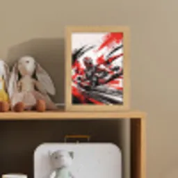 Kart - Coureur - Snelheid - Rood Light Box met kabel (Kinderlampje) klein -sfeer2_kind