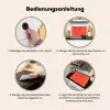 Oh la la - Oranje - Roze - Grafisch Inductie beschemer met haakjes klein -ky-gebruik-de