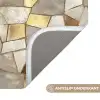 Mozaïek - Marmer - Goud Badmat klein 997 -USP_AntislipNL
