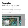 Vogel - Tak - Rozen - Mozaïek Muismat XXL klein -sfeer5