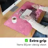 Panter - Luxe - Roze Muismat XXL klein -sfeer3
