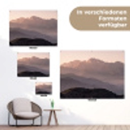 Panorama - Landschap - Bergen tuinposter los doek klein -Xsfeer9_DE