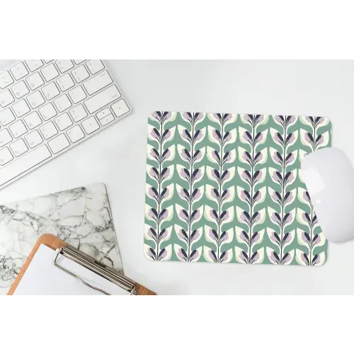 Retro - Modern - Groen muismat rubber klein 262 -witbureau