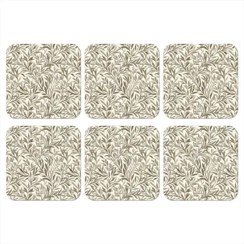 Takken - Botanisch - Taupe onderzetter kurk middel 366 -3d