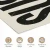 Zwart - Sushi - Japandi - Vintage poster papier klein -closeup_NL