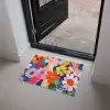 Bloemen - Kleurrijk - Stippen Deurmat klein -sfeer5