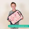 Hartjes - Patroon - Roze Kinderkoffer - Zwart klein -sfeer4_FR