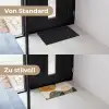 Vormen - Okergeel - Abstract Deurmat klein -voor-na_DE