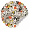 Tropisch - Zomer - Vlinder - Bloemen Wandcirkel behangsticker klein 186 -3d