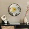 Narcis - Bloem - Minimalistisch Fotolijst rond zonder passe partout klein -sfeer1