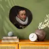 Willem van Oranje - Schilderij van Adriaen Thomasz. Wandcirkel Organisch Forex 3mm klein -sfeer2