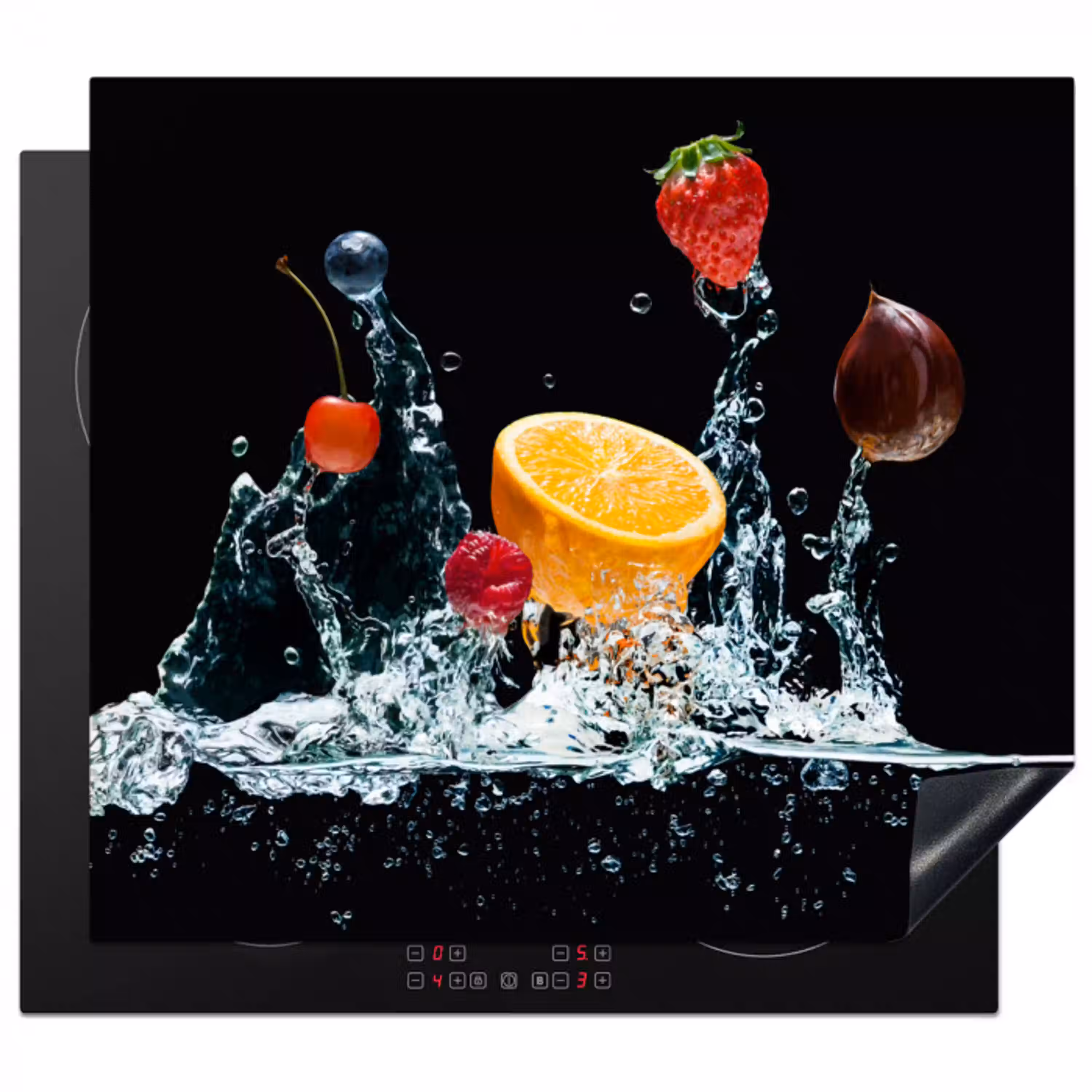 Carnaval van Vruchten en Water Inductie beschermer vinyl 3mm middel -3d